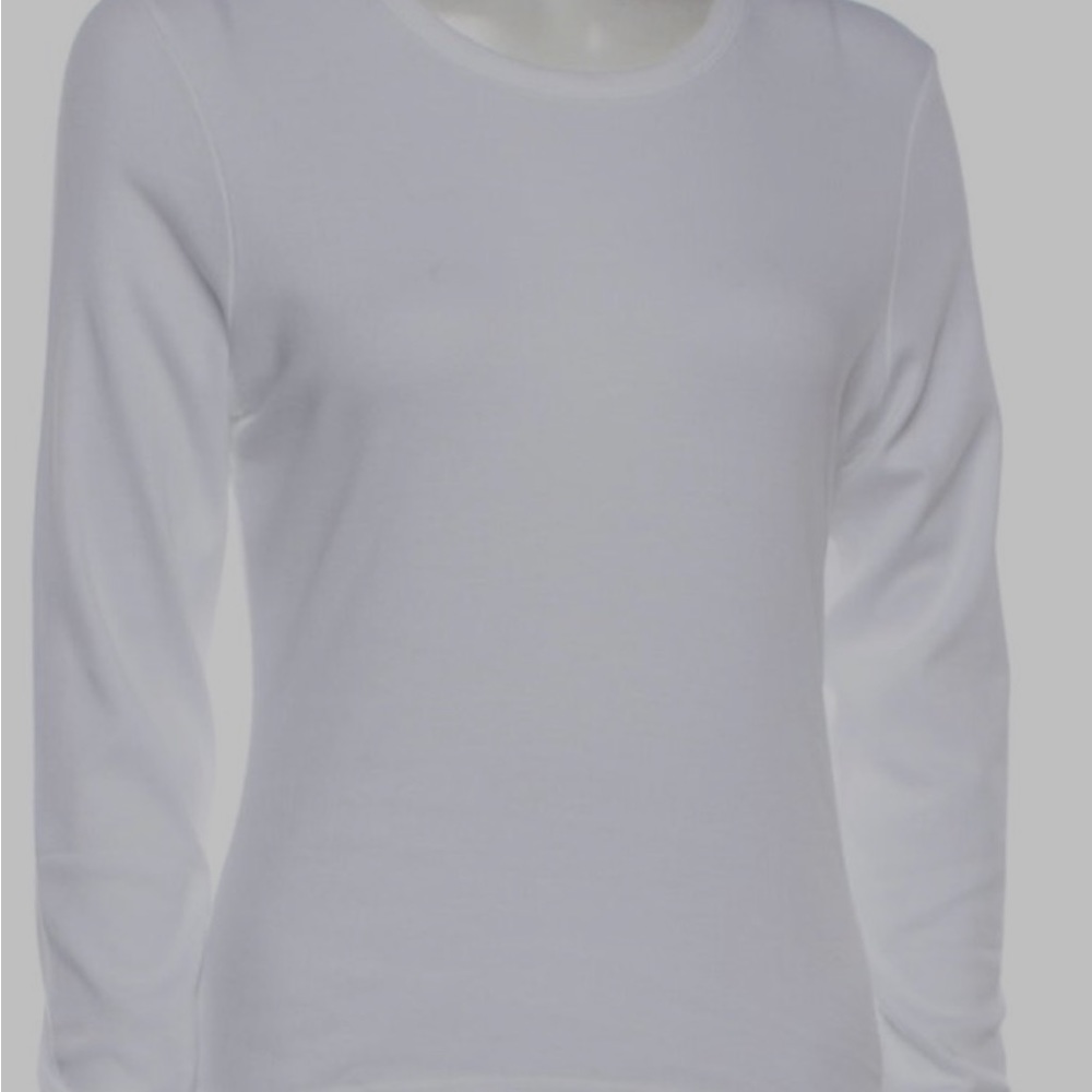 Anna Sui long sleeve white cotton shirt(M)